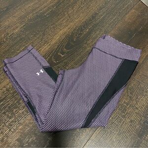 Under Armour | Purple & black leggings